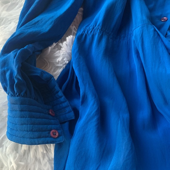 Vintage Francesca of Damon for Starington 100% Silk Dress - Picture 5 of 5